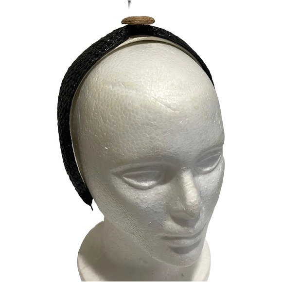 Brand New!! Woven headband with rectangle pendant - Picture 2 of 4